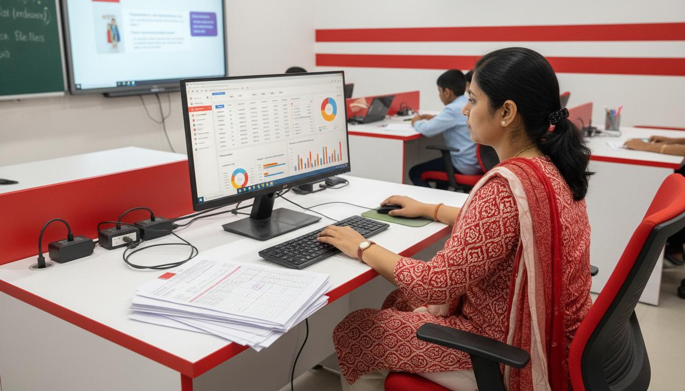 Exam scheduling and hall management in the academic desk